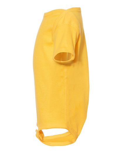 Rabbit Skins Infant Baby Rib Bodysuit 4400 #color_Yellow