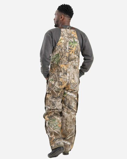 Berne Apparel Men's Heritage Insulated Bib Overall B415 #colormdl_Realtree Edge