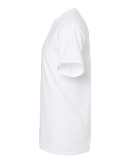 M&O Men's Gold Soft Touch T-Shirt 4800 #color_White