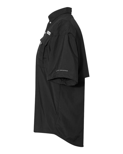 Columbia Men's PFG Bahama™ II Short Sleeve Shirt 212464 #color_Black