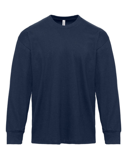 Next Level Unisex Heavyweight Long Sleeve T-Shirt 7211 #color_Midnight Navy