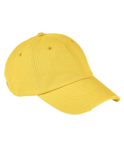Authentic Pigment Distressed Cap AP1920 #color_Squash