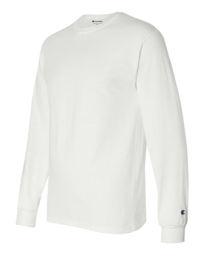 Champion Unisex Long Sleeve T-Shirt CC8C #color_White