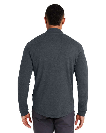 Swannies Men's Emery Quarter-Zip Pullover SWE500 #colormdl_Black Heather