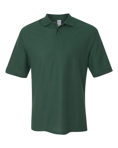 JERZEES Men's Easy Care™ Piqué Polo 537MR #color_Forest Green