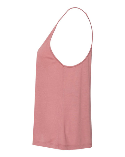 BELLA + CANVAS Women's Flowy High-Neck Tank 8809 #color_Mauve