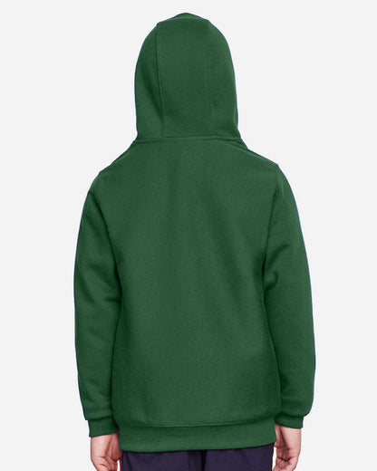 Team 365 Youth Zone HydroSport™ Heavyweight Hooded Sweatshirt TT96Y #colormdl_Sport Dark Green