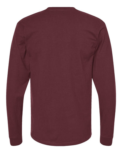 Tultex Heavyweight Jersey Long Sleeve T-Shirt 291 #color_Burgundy