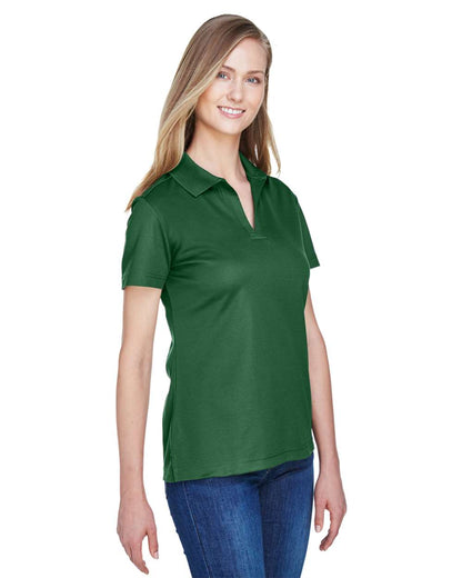 Devon & Jones Women's CrownLux Performance® Plaited Polo DG20W #colormdl_Forest