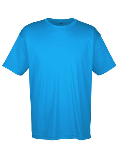 UltraClub Men's Cool & Dry Sport Performance Interlock T-Shirt 8420 #color_Sapphire