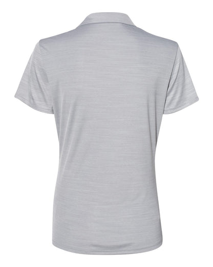 Adidas Women's Mélange Polo A403 #color_Mid Grey Melange