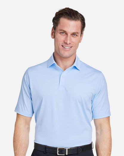 Fairway & Greene Men's USA Made Mini Stripe Tech Polo I11526 #colormdl_Bluff