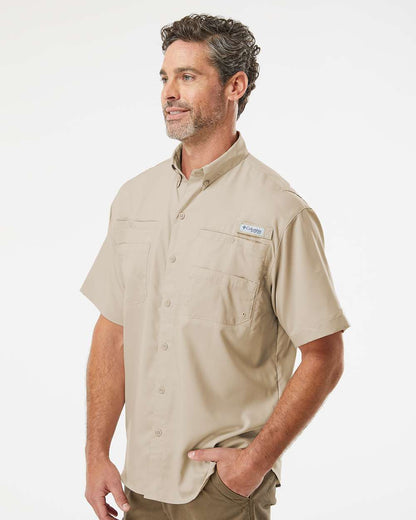 Columbia PFG Tamiami™ II Short Sleeve Shirt 212468 #colormdl_Fossil