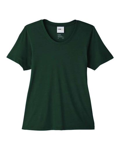 CORE365 Women's Fusion ChromaSoft™ Performance T-Shirt CE111W #color_Forest
