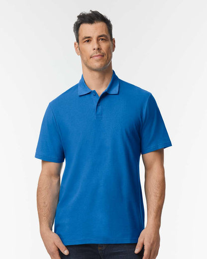 Gildan Unisex Softstyle® Pique Polo 64800 #colormdl_Royal