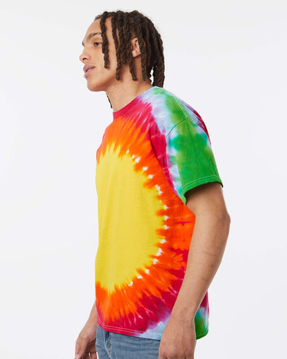 Dyenomite Bullseye Tie-Dyed T-Shirt 200BE #colormdl_Teardrop