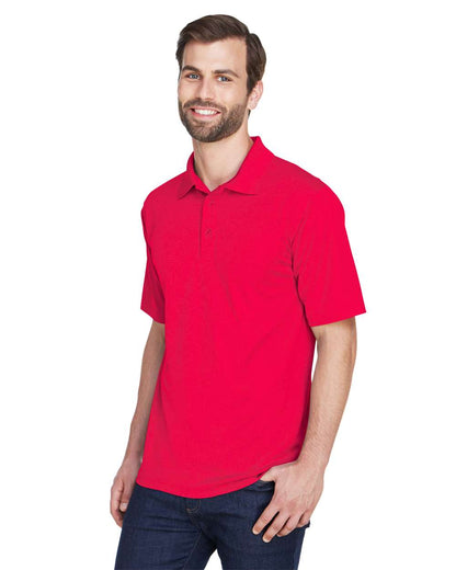 UltraClub Men's Cool & Dry Mesh Piqué Polo 8210 #colormdl_Red
