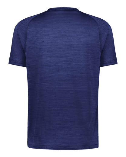Holloway Youth Eco Revive™ All-Pro T-Shirt 222654 #color_Navy Heather
