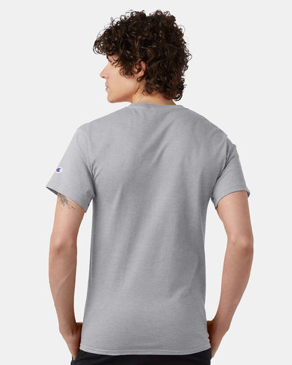 Champion Unisex Classic T-Shirt T425 #colormdl_Light Steel