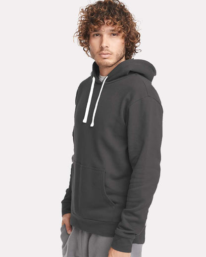 Next Level Santa Cruz Hoodie 9303 #colormdl_Heavy Metal