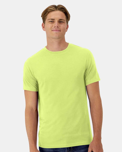 Hanes Unisex Cool DRI® Cotton Touch T-Shirt 4873 #colormdl_Safety Green