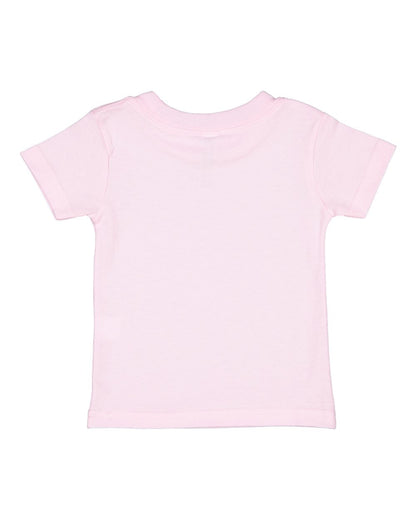 Rabbit Skins Infant Cotton Jersey Tee 3401 #color_Ballerina