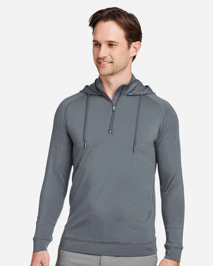 Swannies Unisex Vandyke Quarter-Zip Hooded Sweatshirt SWV600 #colormdl_Graphite