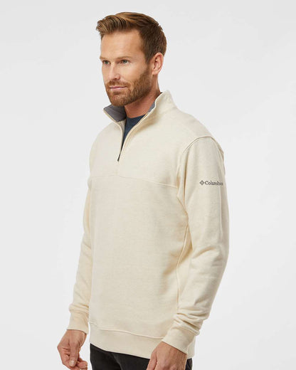Columbia Men's Hart Mountain™ II Half-Zip Pullover 212475 #colormdl_Oatmeal Heather