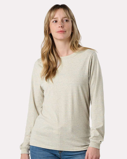 Recover Unisex Eco Long Sleeve T-Shirt EC102 #colormdl_Rainbow