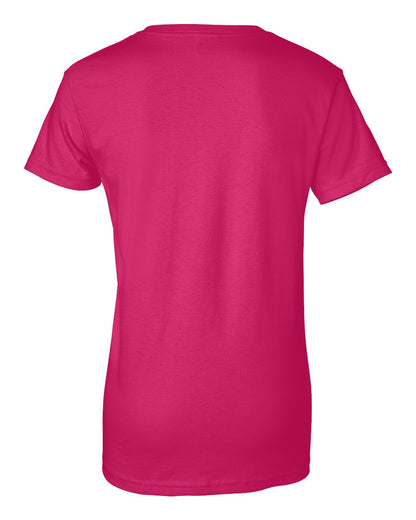 Gildan Women's Ultra Cotton® T-Shirt 2000L #color_Heliconia