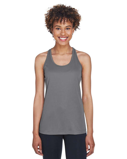 Team 365 Women's Zone Performance Racerback Tank TT11WRC #colormdl_Sport Graphite