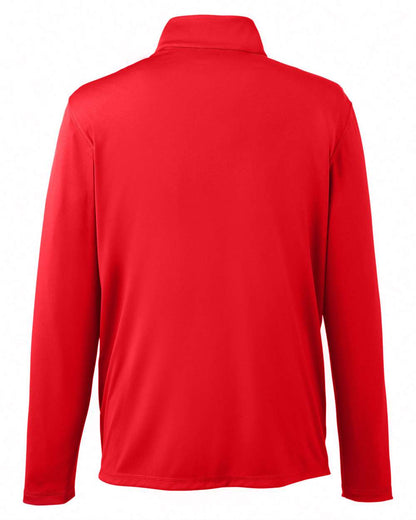 Puma Golf Men's Icon Quarter-Zip Pullover 596807 #color_High Risk Red