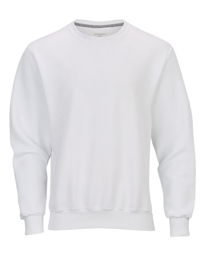 Boxercraft Fleece Crew Pullover BM5101 #color_White