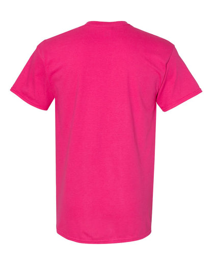 Gildan Unisex Heavy Cotton™ T-Shirt 5000 #color_Heliconia