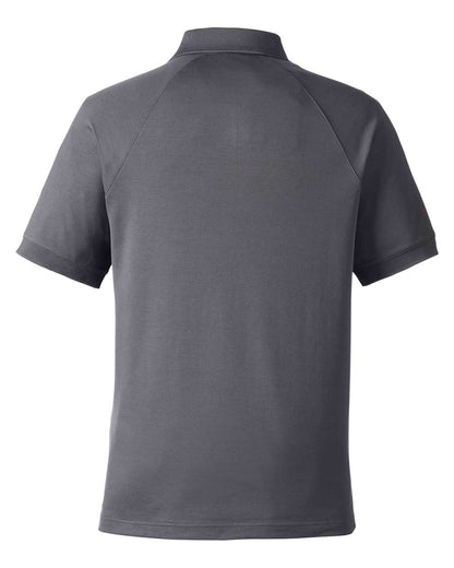 Harriton Men's Charge Snag and Soil Protect Polo M208 #color_Dark Charcoal