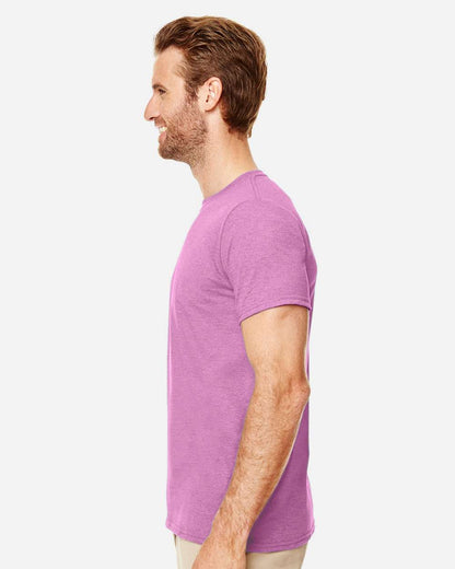 Gildan Unisex Softstyle® T-Shirt 64000 #colormdl_Heather Radiant Orchid