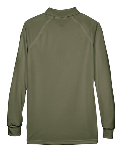 Harriton Women's Advantage Long Sleeve Tactical Polo M211LW #color_Tactical Green