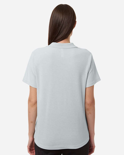 CORE365 Women's Resolve CVC Performance Pique Polo CE106W #colormdl_Platinum