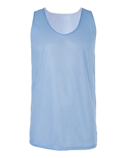 Badger Pro Mesh Reversible Tank Top 8529 #color_Columbia Blue/ White