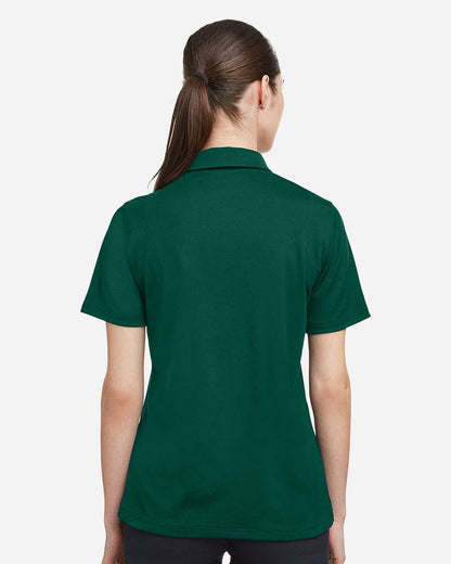 Under Armour Women's Tech™ Polo 1370431 #colormdl_Forest Green/ White