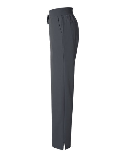Jaanuu Women's Xenos Essential Knit-Waist Scrub Pants W20001 #color_Carbon Grey