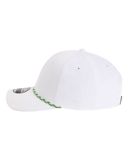 Imperial The Wingman Cap 7054 #color_White/ Green/ Yellow