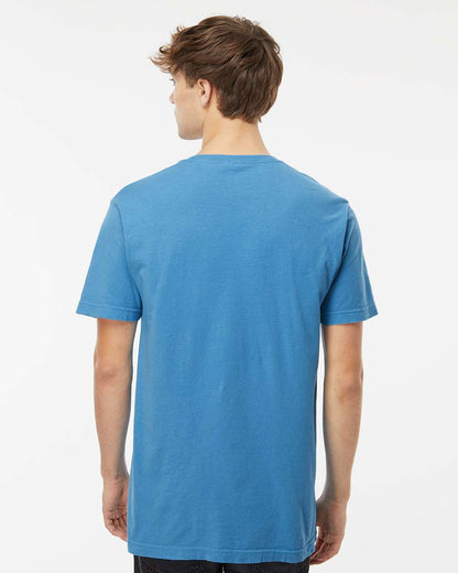 M&O Unisex Vintage Garment-Dyed T-Shirt 6500M #colormdl_Royal Caribe