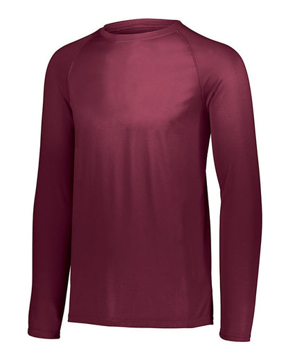 Augusta Sportswear Attain Color Secure® Performance Long Sleeve T-Shirt 2795 #color_Maroon