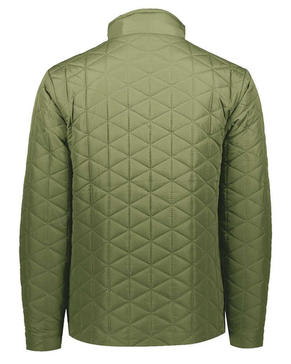 Holloway Men's Repreve® Eco Quilted Jacket 229516 #color_Olive