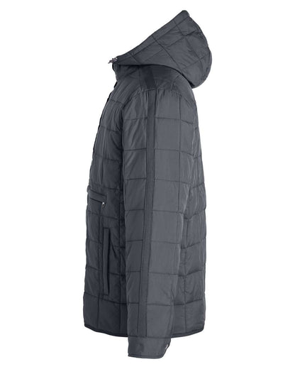 North End Unisex Aura Packable Anorak NE722 #color_Carbon