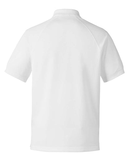 Harriton Men's Charge Snag and Soil Protect Polo M208 #color_White