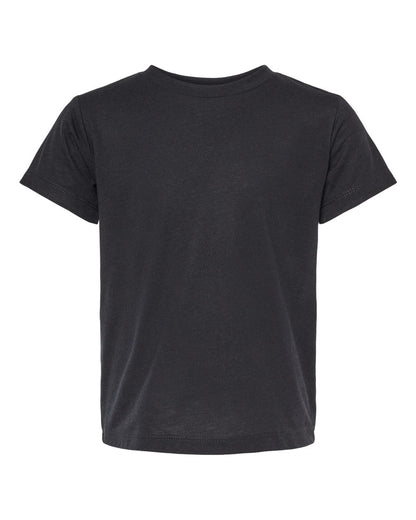 BELLA + CANVAS Toddler Triblend Tee 3413T #color_Solid Black Triblend