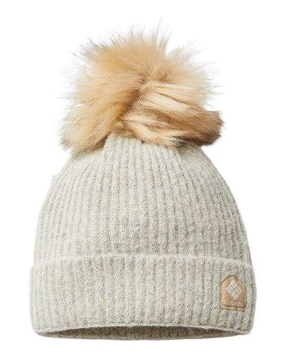 Columbia Winter Blur™ Pom-Pom Cuffed Beanie 186210 #color_Chalk