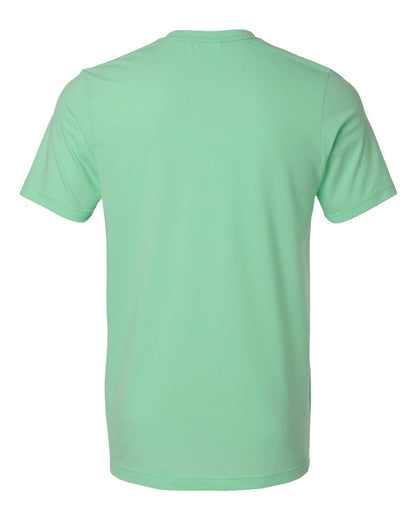 Tultex Combed CVC T-Shirt 602CVC #color_Heather Light Mint